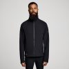 Saucony Men's Triumph Jacket - BlackToe Running#colour_black