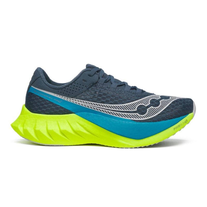 Saucony Women's Endorphin Pro 4 - BlackToe Running#colour_mirage-citron