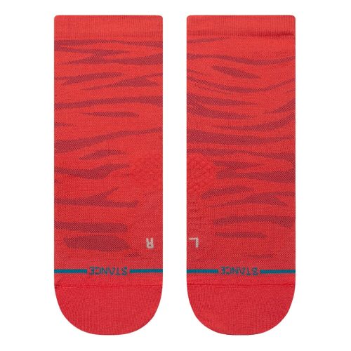 StanceRidgeQuarterSocksRed2