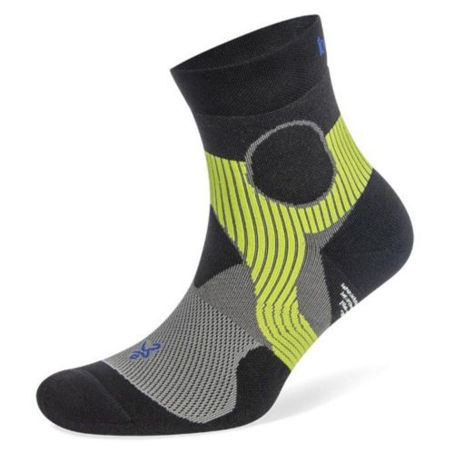 Balega Support - Quarter Socks - BlackToe Running#colour_light-grey-black