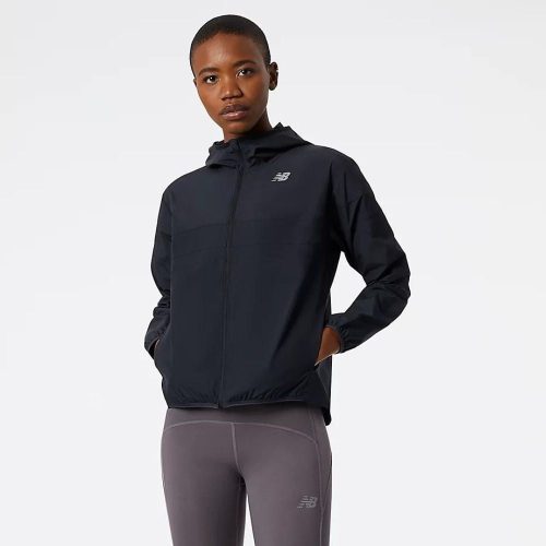 New Balance Women's Accelerate Jacket-  Women's Tops - BlackToe Running#colour_black