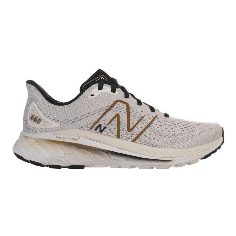 New Balance Women's 860v13 - BlackToe Running#colour_sea-salt-black