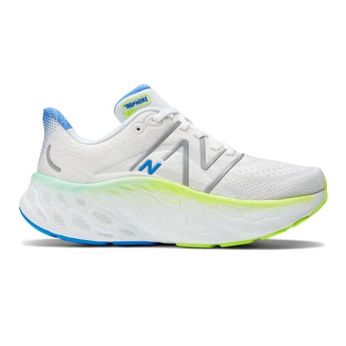 New Balance Women's Fresh Foam X More V4 Women's Shoes - BlackToe Running#colour_white-cobalt