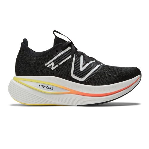 New Balance Women's FuelCell SuperComp Trainer Women's Shoes - BlackToe Running#colour_black-black-metallic-neon-dragonfly