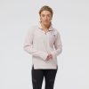 New Balance Women's Q Speed Shift 1/2 Zip Women's Tops - BlackToe Running#colour_stone-pink