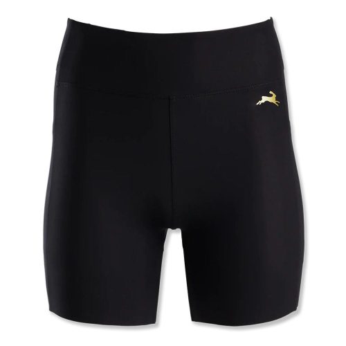 Tracksmith Women's Allston Shorts - BlackToe Running#colour_black