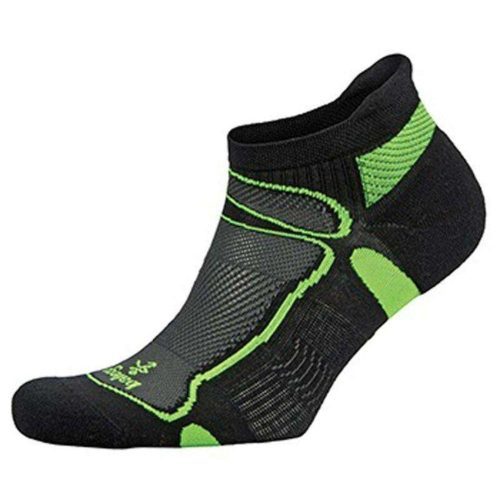 Balega Ultralight NS Sock - BlackToe Running#colour_black-lime