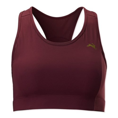 Tracksmith Women's Allston Bra - BlackToe Running#colour_berry