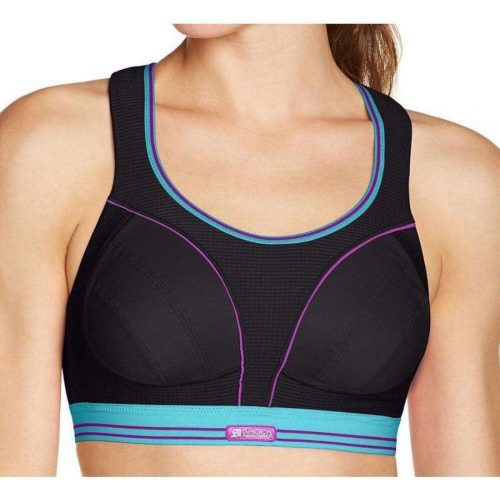 Shock Absorber Ultimate Run Bra Sports Bra - BlackToe Running#colour_black-baltic