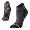 Stance Women's Yogi Zebra Forefoot Socks - BlackToe Running#colour_black