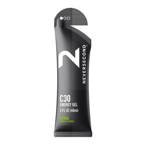 Neversecond C30 Energy Gel - Single Serving - BlackToe Running#flavour_citrus