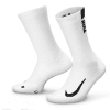 Nike Multiplier Crew Socks - BlackToe Running#colour_white-black