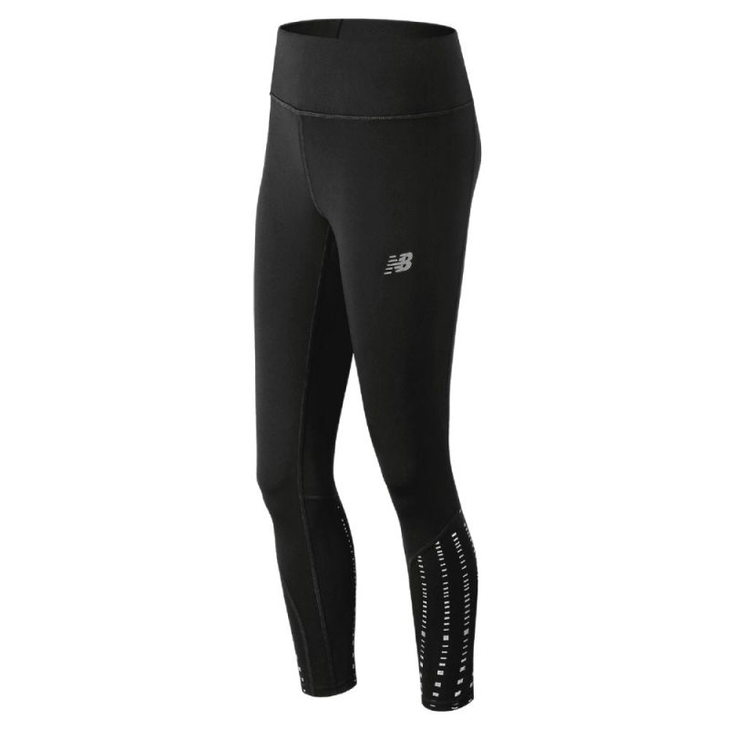 New Balance Women's Reflective Tight Women's Tights - BlackToe Running - XS