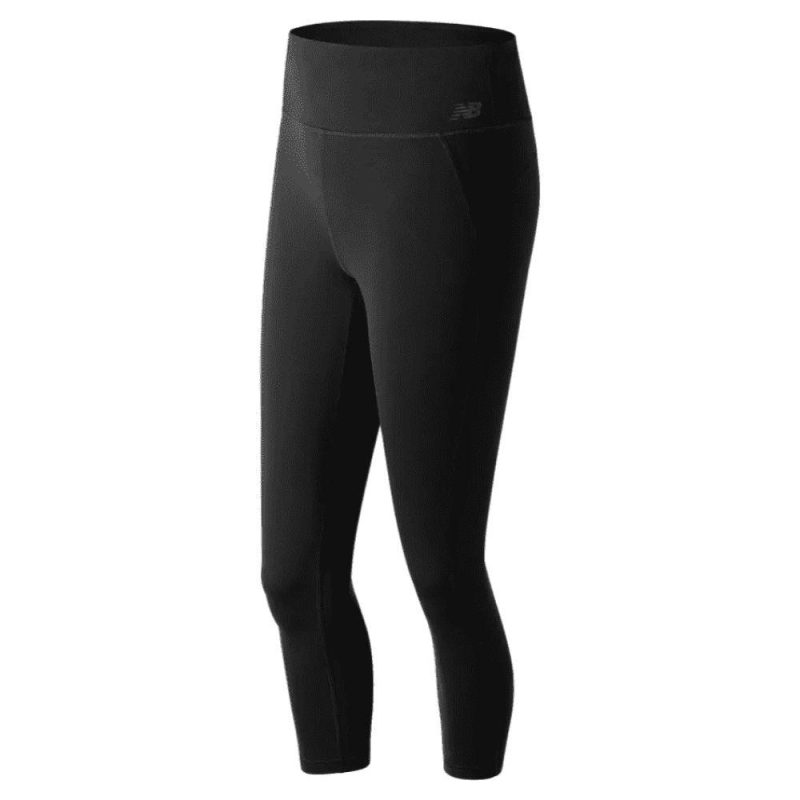 New Balance Women's High Rise Transform Crop Women's Tights - BlackToe Running - XS