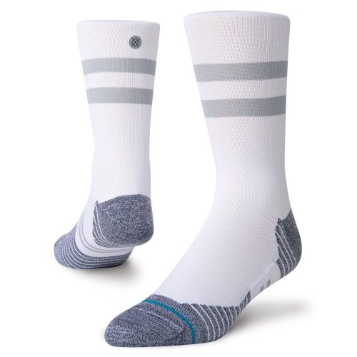 Stance Run Lite Crew Socks - BlackToe Running#colour_white